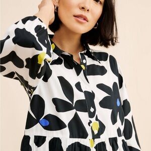 NWT Anthropologie Maeve Bettina Tired Shirt Dress